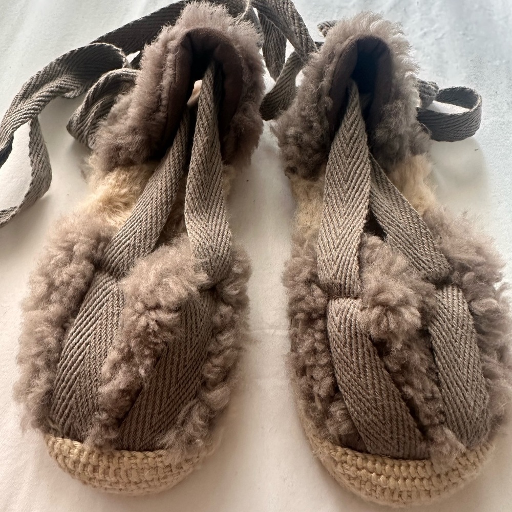 Zara toddler sandal tied shoes